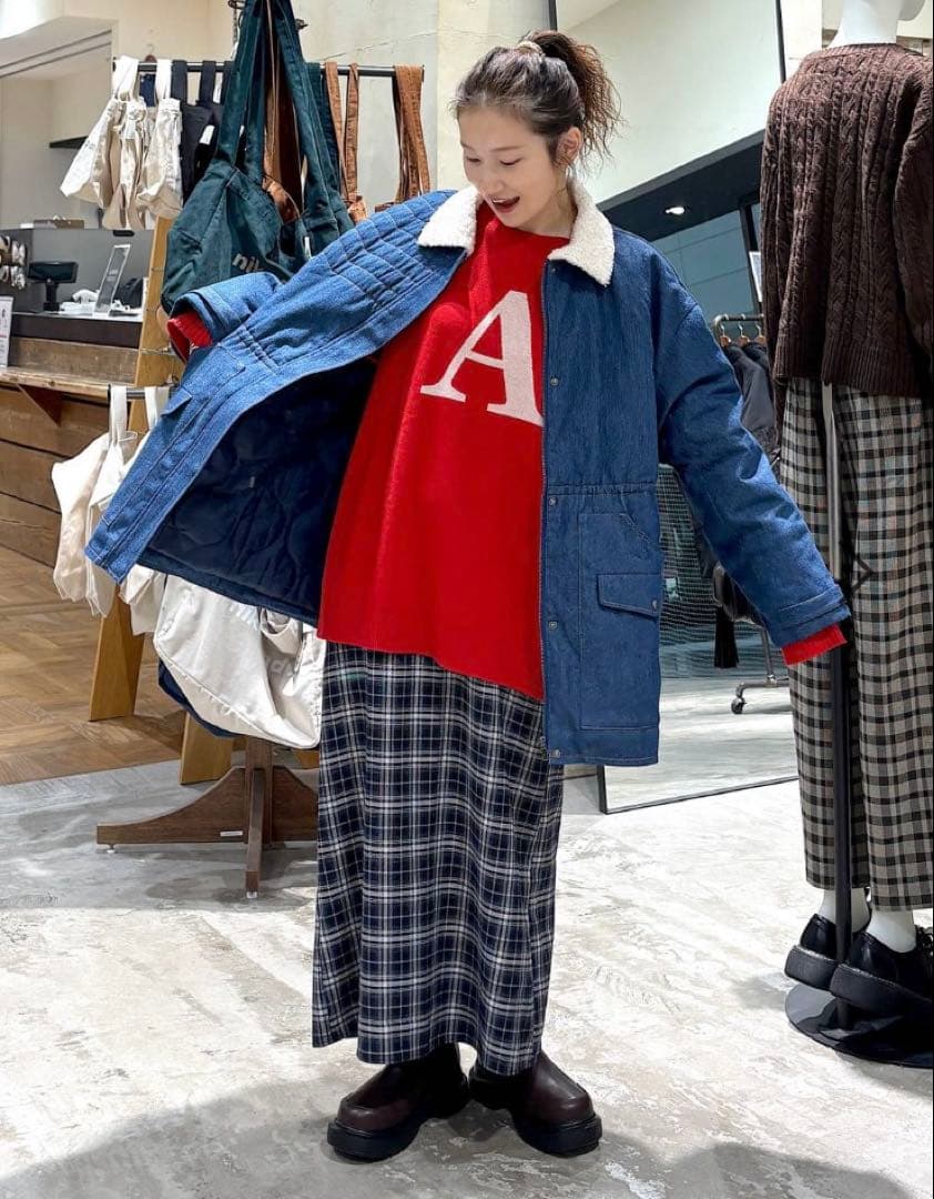 ✳︎新品✳︎ニコアンド［Make stuff'25］メンバー襟トレルワークジャケット