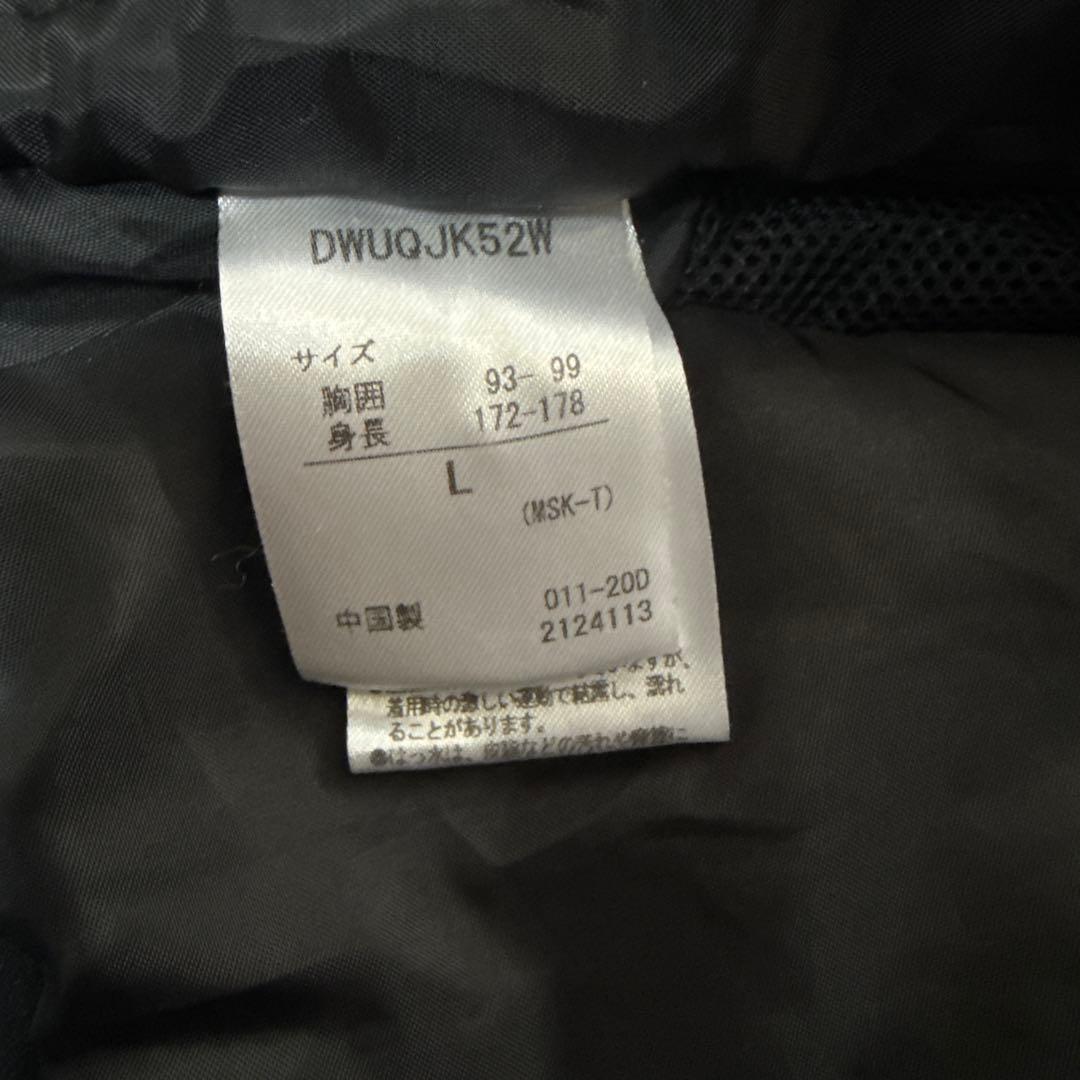 DESCENTE スキーウェア フード付き 黒 JAPAN