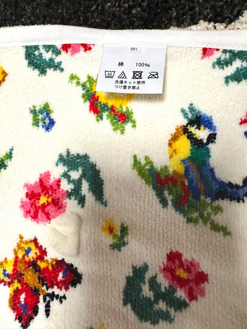 フェイラー　エプロン　ハイジ柄　白　美品。