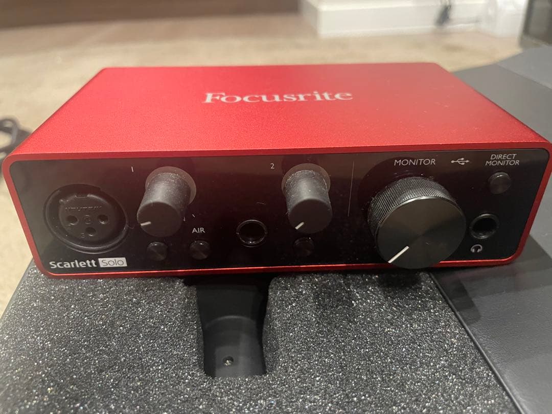 Focusrite Scarlett Solo & AT4040 セット
