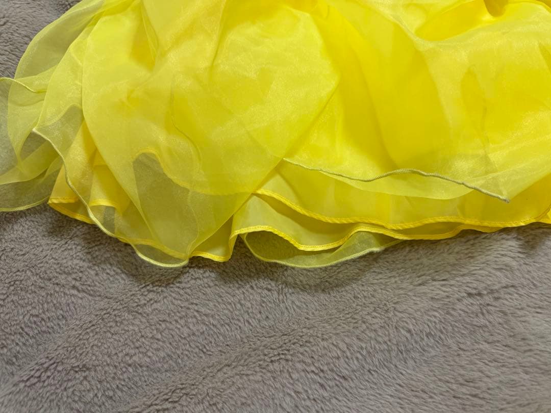 ビビディバビディブティック　3点セット 靴、サッシュ付き　ベル 130 22cm