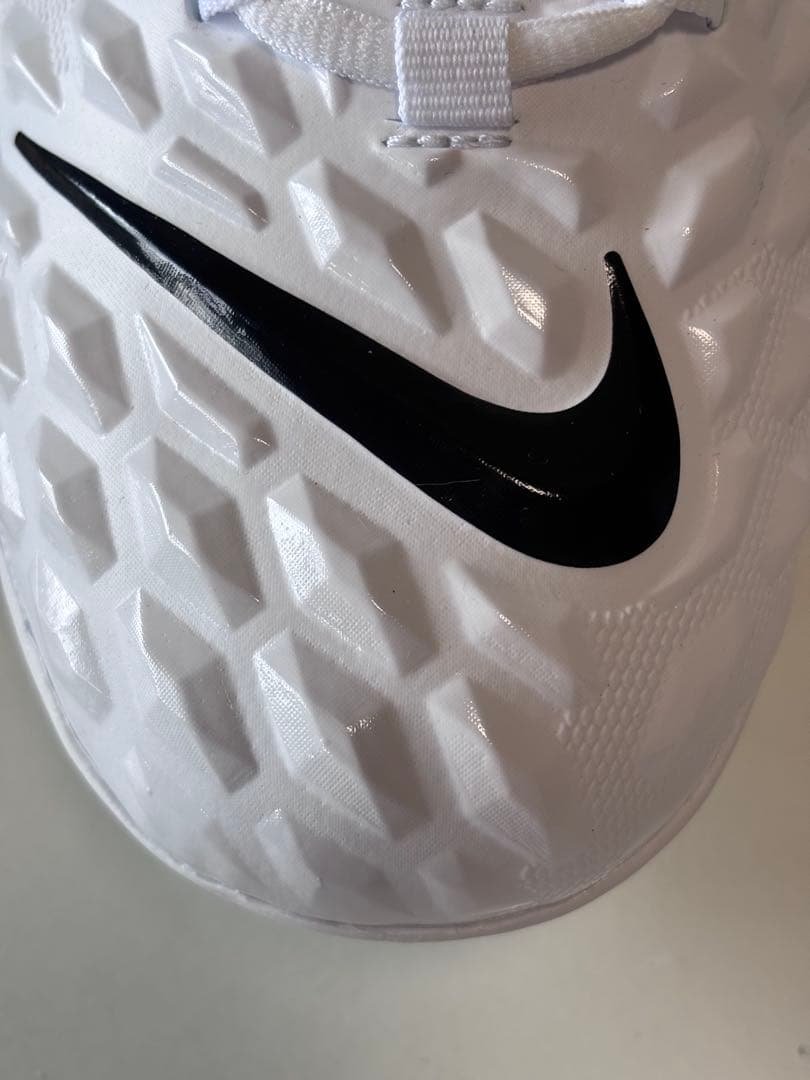 Nike アメリカンフットボール スパイク ホワイト　28㎝