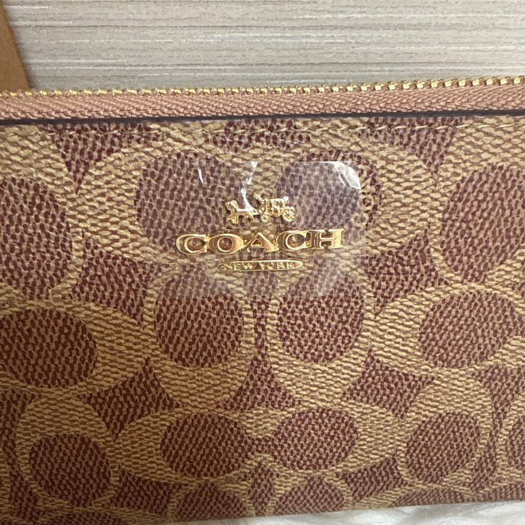 COACH ブラウン 長財布