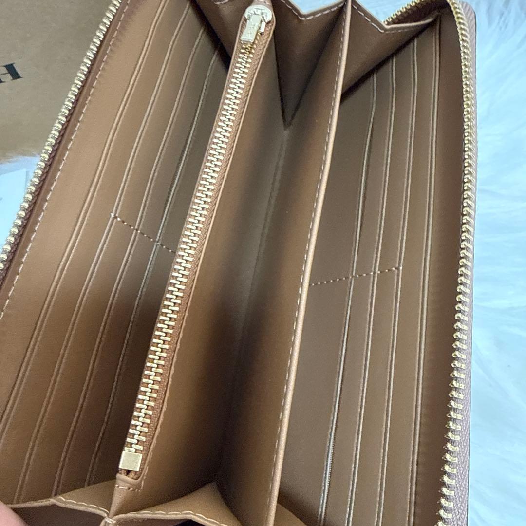 COACH ブラウン 長財布