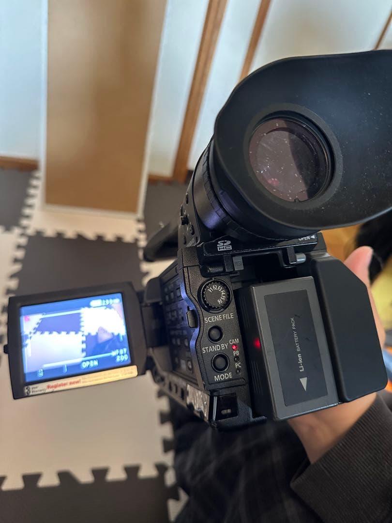 カネキ Panasonic AG-hmc155ビデオカメラ 本体