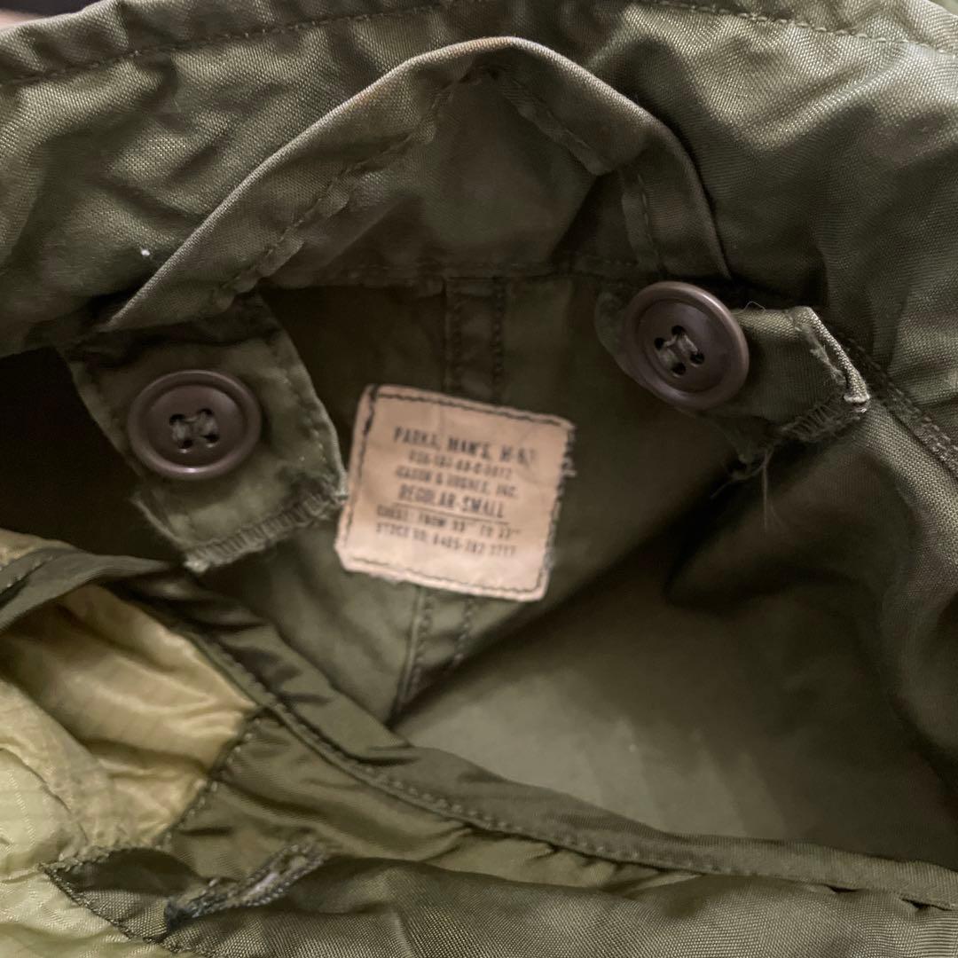 68年製 米軍実物 m-65 m65 アルミ S フィッシュテール フルセット