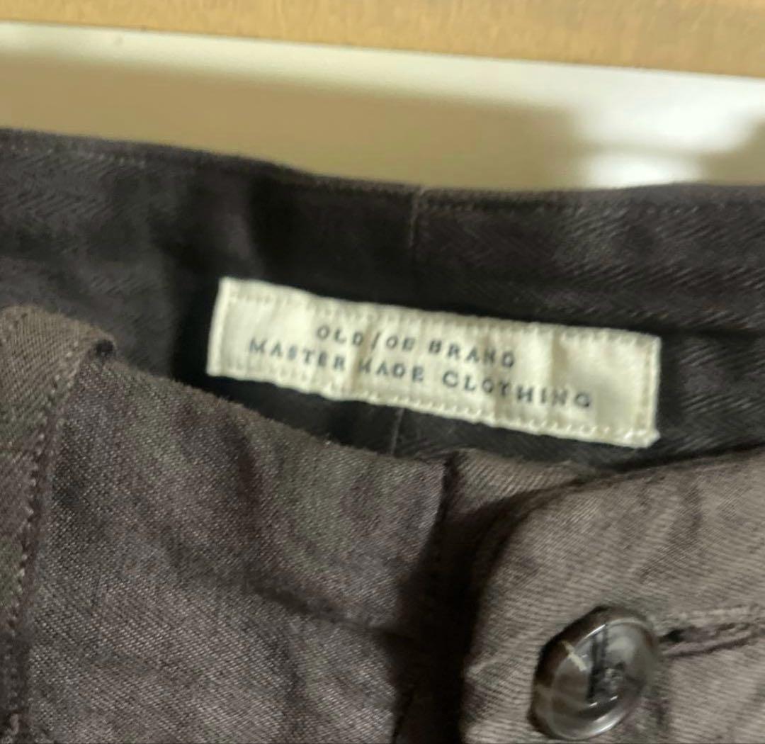 【OLD JOE 】STRING WAIST WORK TROUSER ブラウン