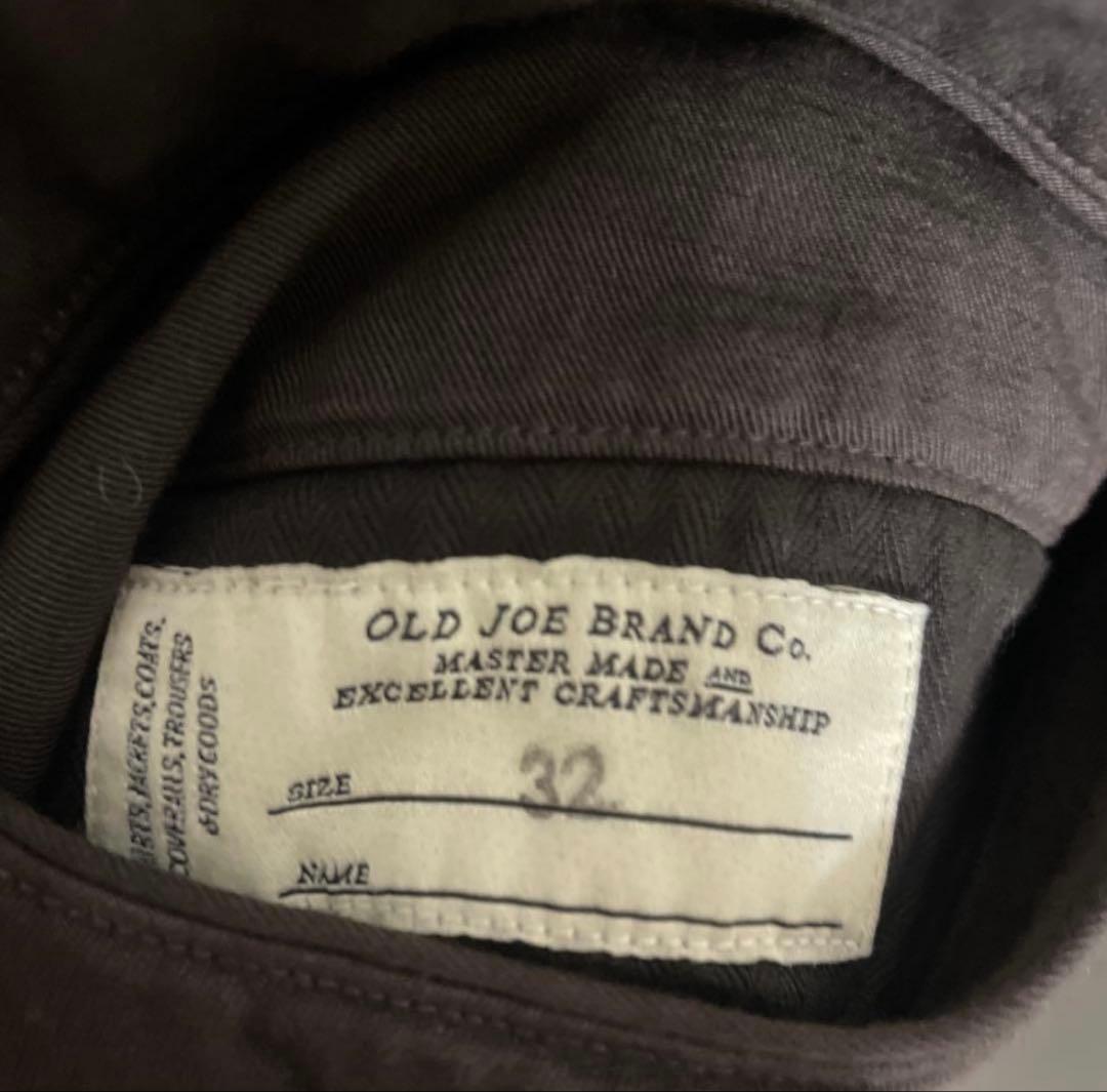 【OLD JOE 】STRING WAIST WORK TROUSER ブラウン