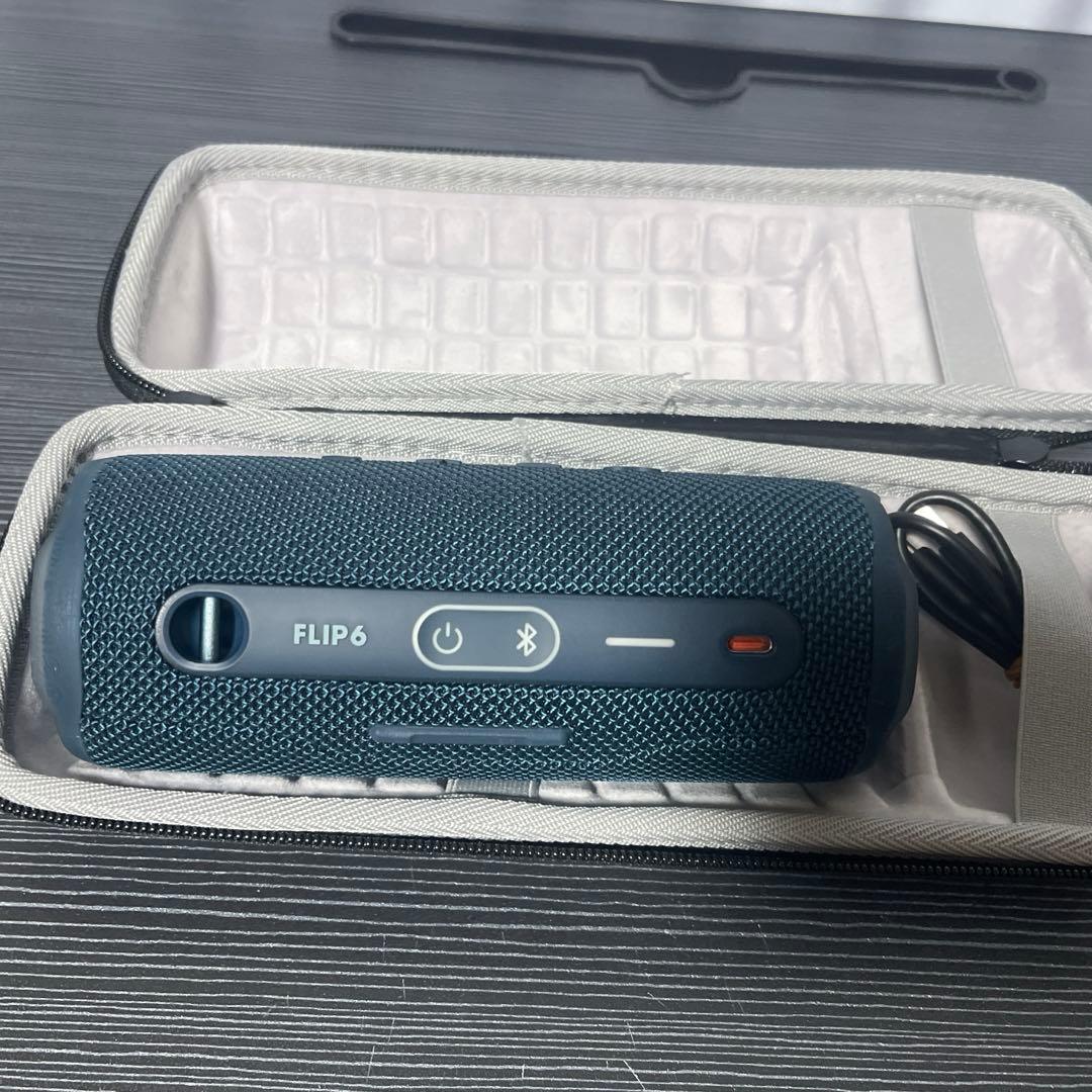 JBL FLIP 6 ポータブルBluetooth スピーカー収納ケース付き