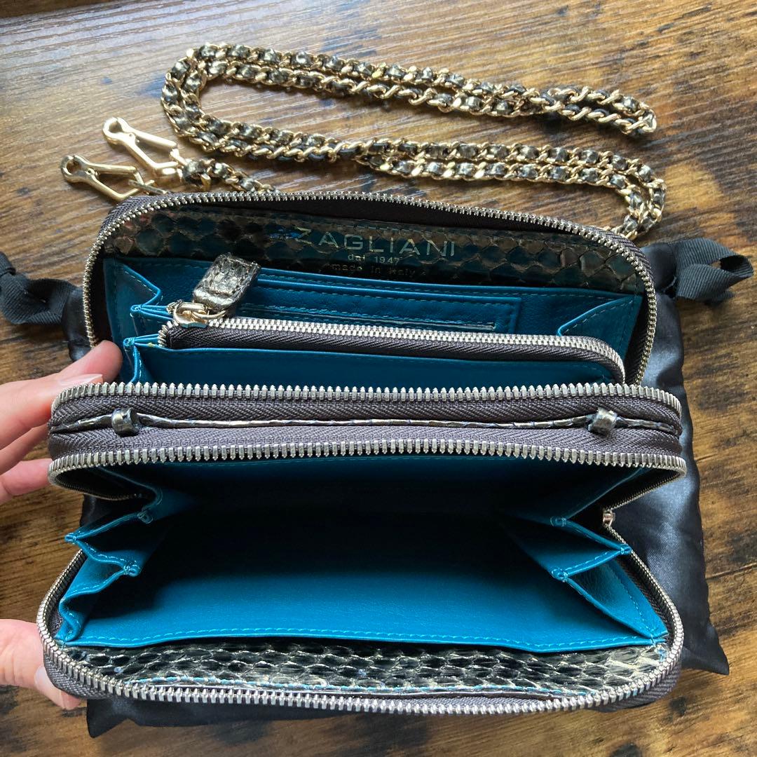 ZAGLIANI ウォレットポーチ　2WAY