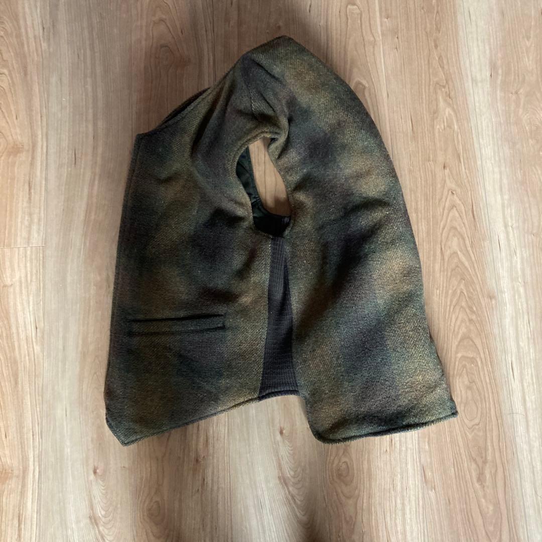 美品❗️90s j.crew ジェイクルー　オンブレ　ベスト　中綿　M