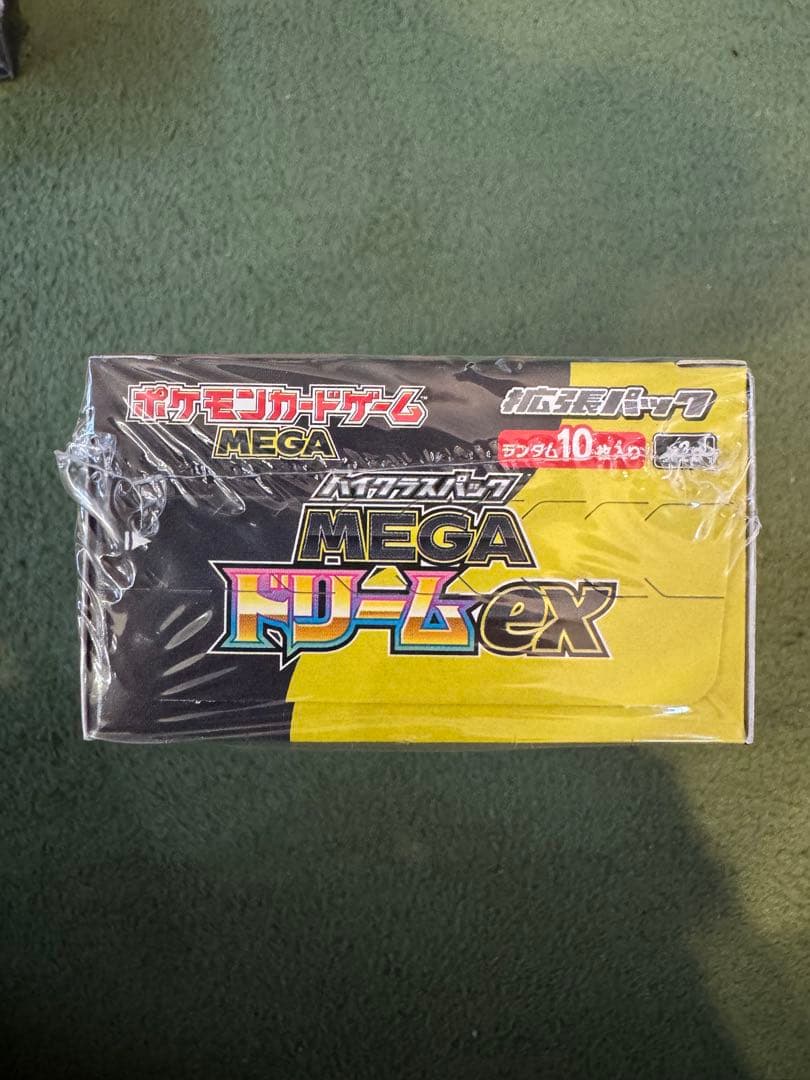 【シュリンク付き】ポケモンカードゲーム MEGAドリームEX 1BOX