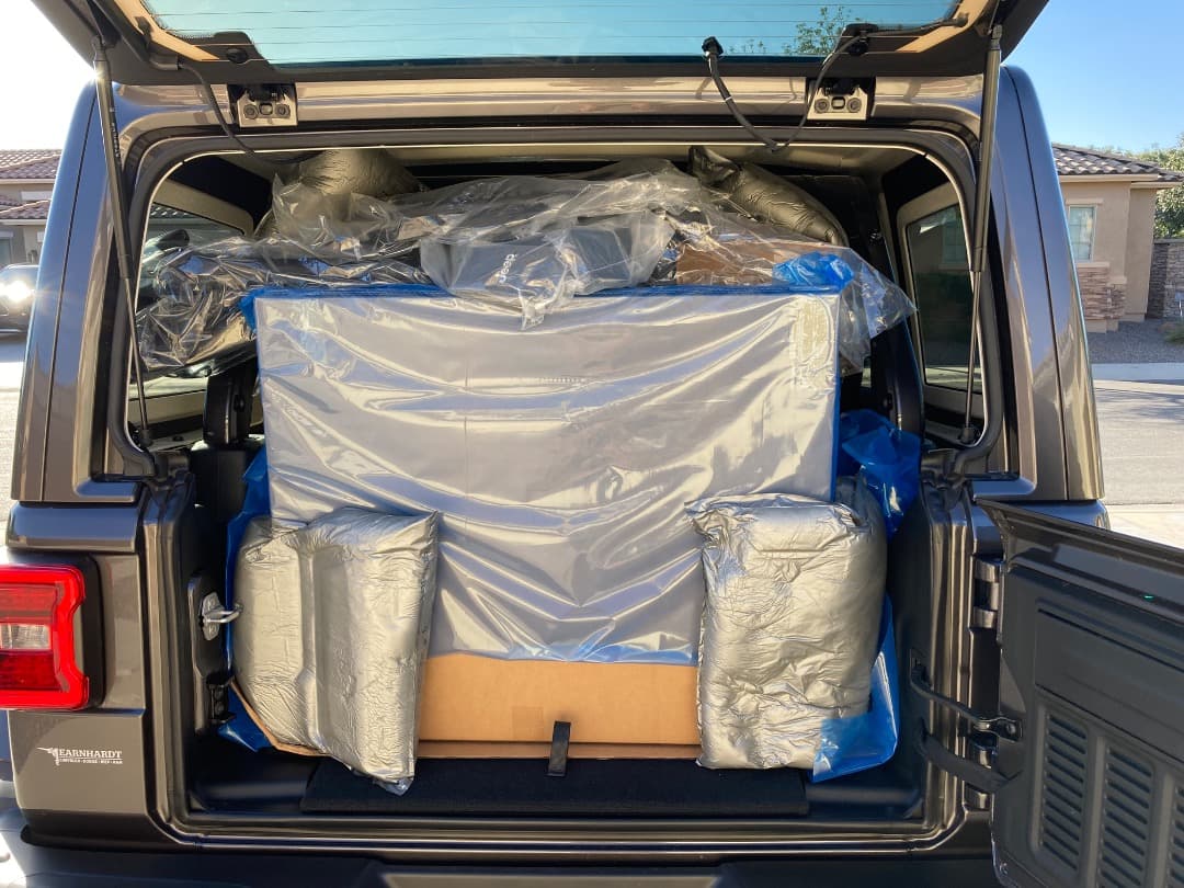 【超激レア】JLラングラー Jeep純正ハーフドアキット＆ストレージバッグ