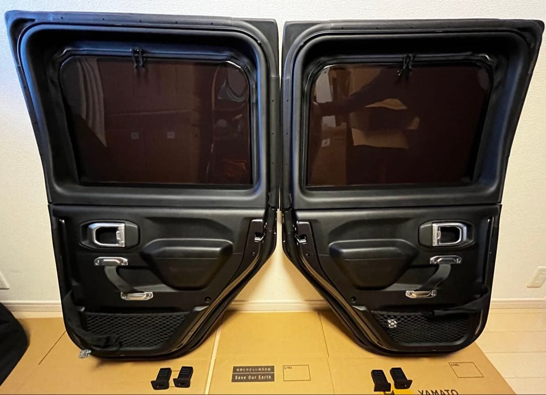 【超激レア】JLラングラー Jeep純正ハーフドアキット＆ストレージバッグ