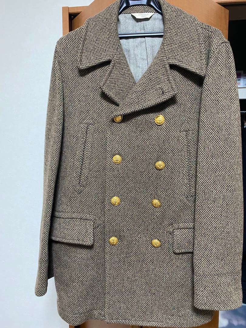 CIRCOLO 1901 ツイード Pコート サイズ50 美品　最終値下