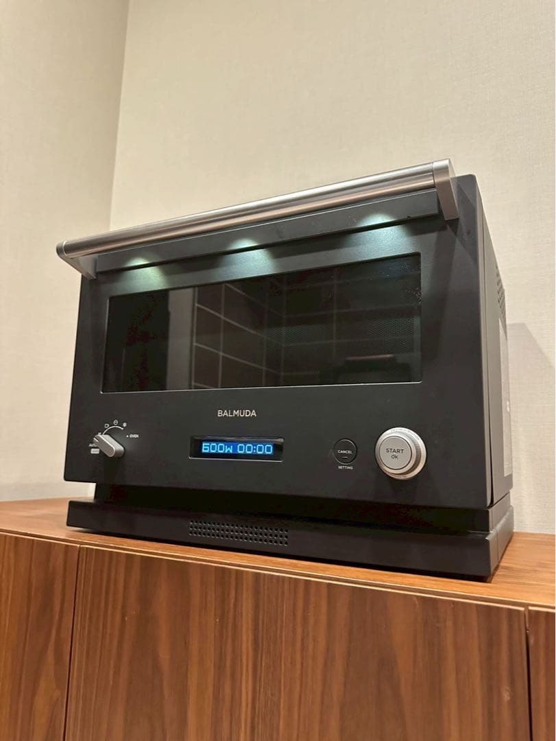 【使用頻度極少】バルミューダ オーブンレンジ KO4A BK 2022