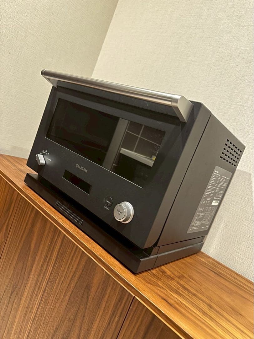 【使用頻度極少】バルミューダ オーブンレンジ KO4A BK 2022