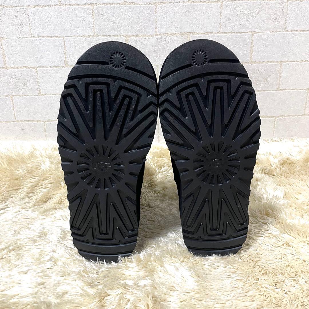 UGG アグ ニューメル プラットフォーム チェルシー ブーツ 厚底 黒