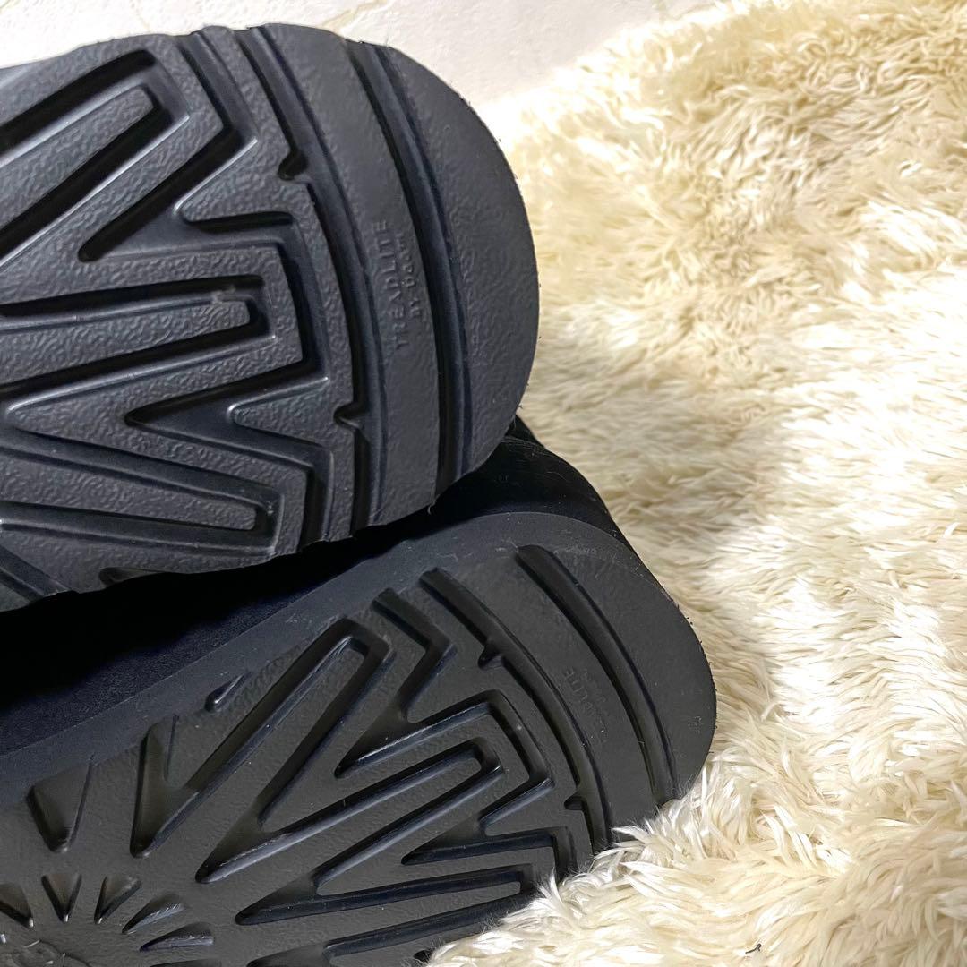 UGG アグ ニューメル プラットフォーム チェルシー ブーツ 厚底 黒