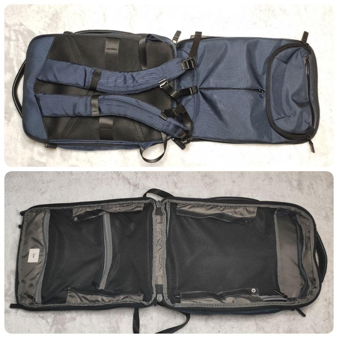 【美品】 ace.GENE デュアルポーズ ネイビー 35113 2way