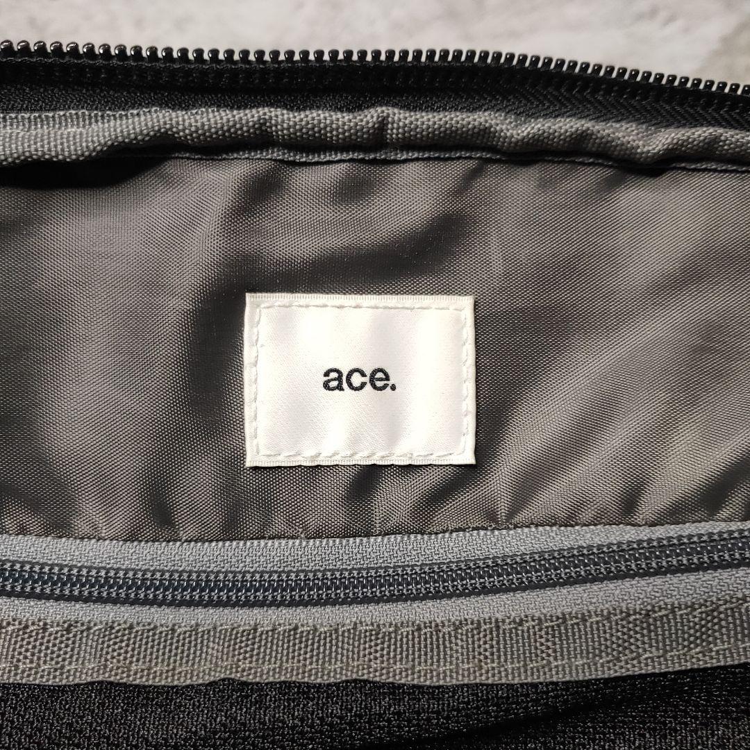 【美品】 ace.GENE デュアルポーズ ネイビー 35113 2way