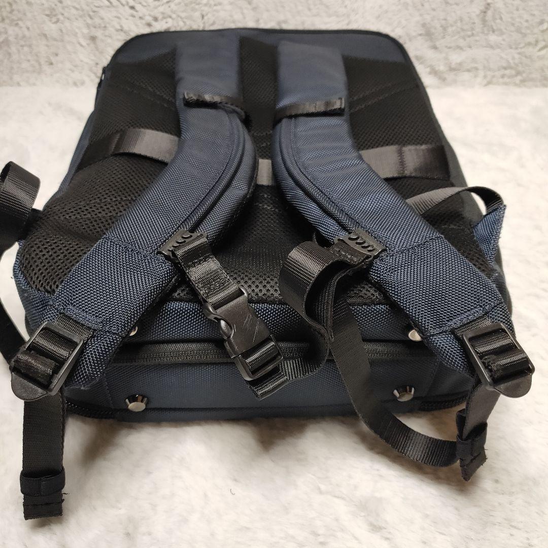 【美品】 ace.GENE デュアルポーズ ネイビー 35113 2way