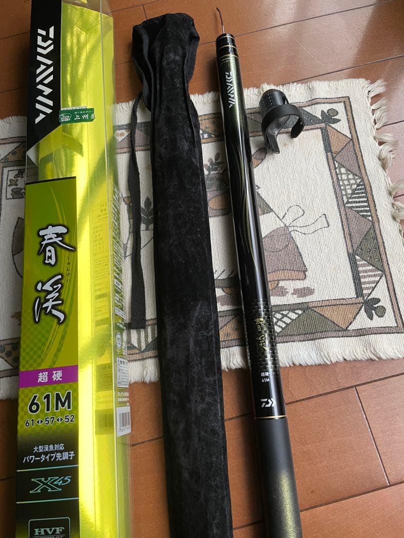 ダイワ春渓61M V 超硬 渓流竿 マルチレングス 現行品