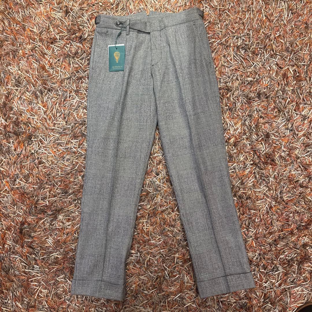 新品　BERWICHベルウィッチ　サルーテ　秋冬ウール　グレンチェック　46