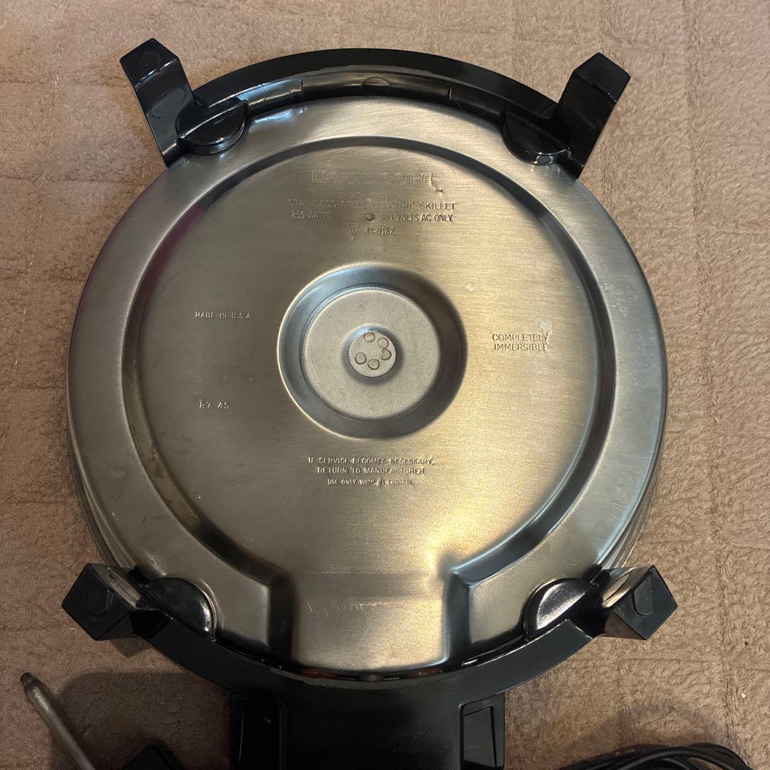 ロイヤルクイーン　電気フライパン　数回使用　蓋はありません。