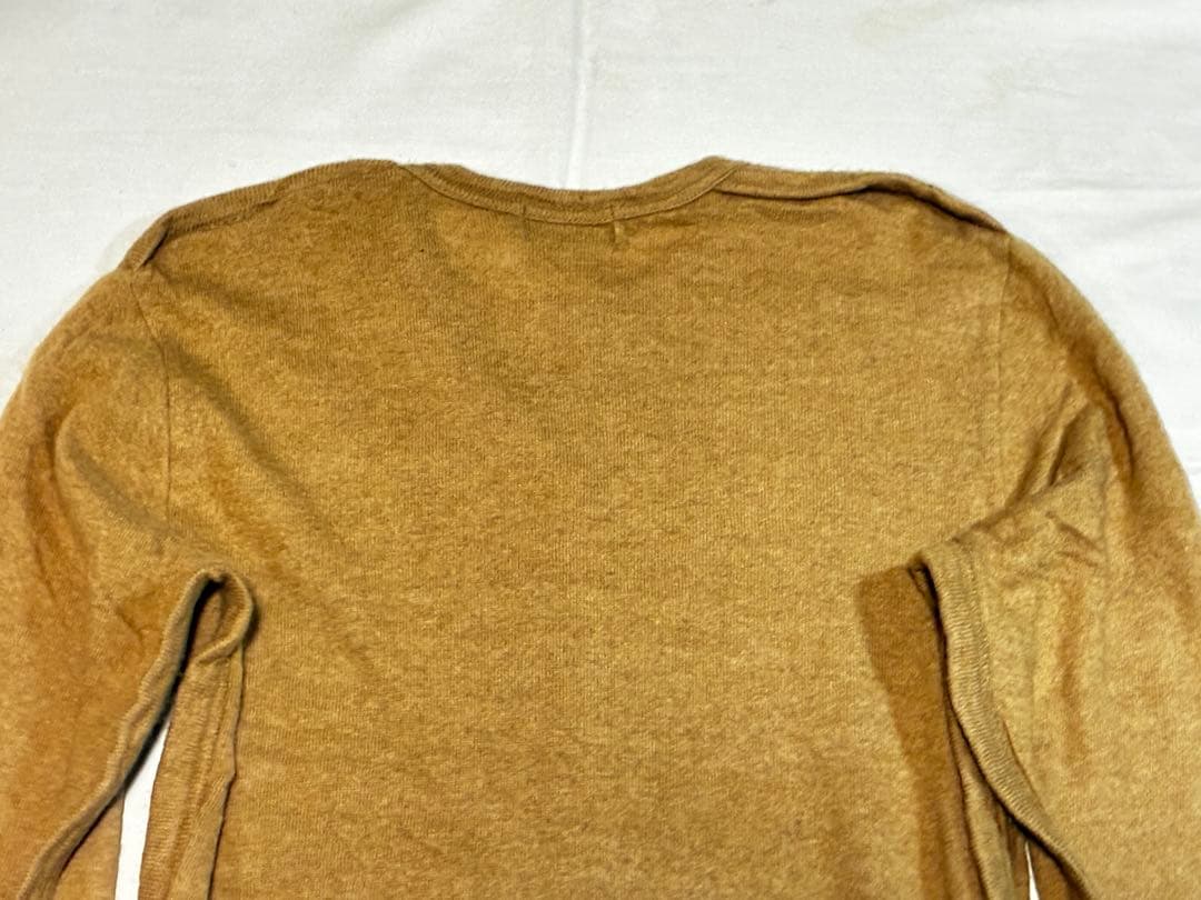 【PLUs】COMME des GARÇONS EGキャメルニット