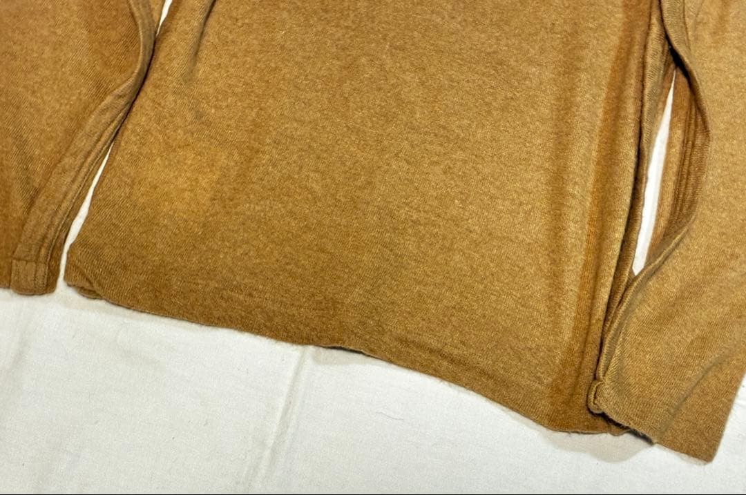 【PLUs】COMME des GARÇONS EGキャメルニット