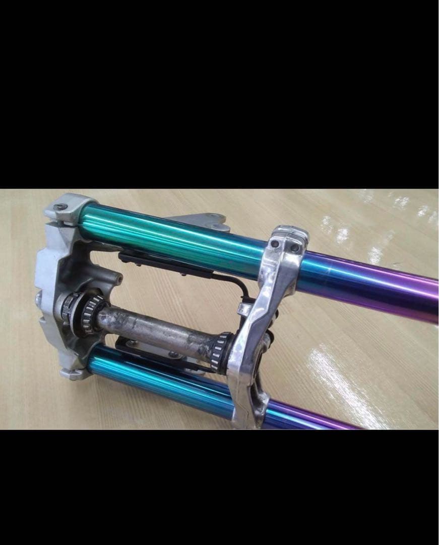 XJR400 4HM フロントフォーク ステム トップブリッチ