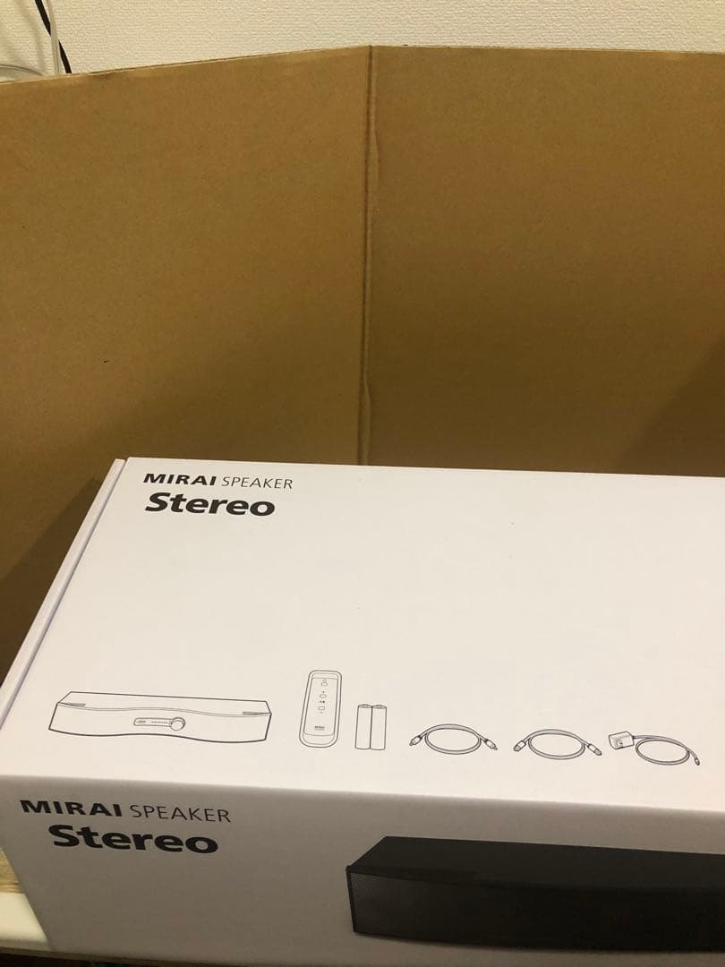 【新品】ミライスピーカー Stereo SFテレビ用スピーカーステレオモデル