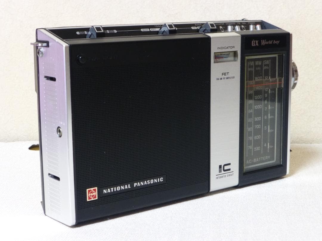 National 　ナショナル　RF-858　ワールドボーイ　美品　中古　希少