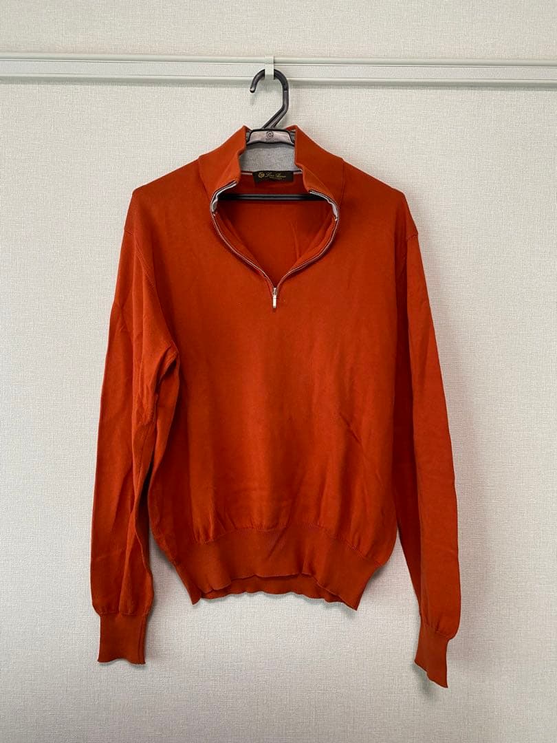 ジップアップセーター