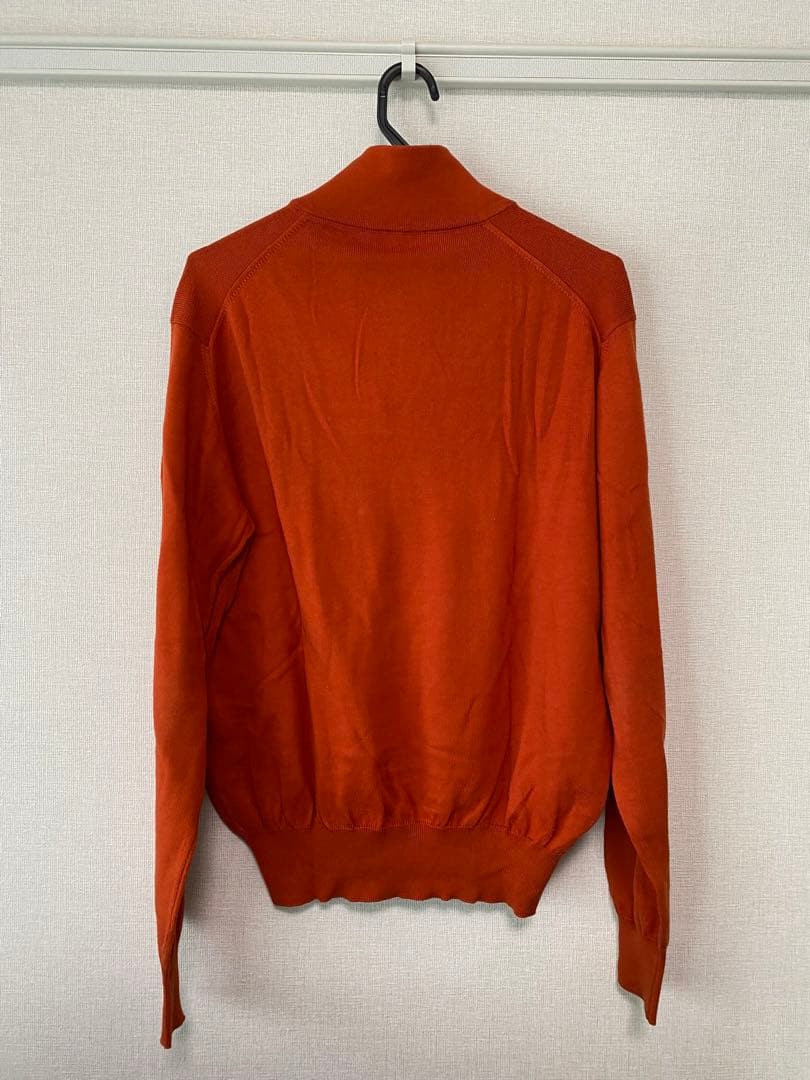 ジップアップセーター