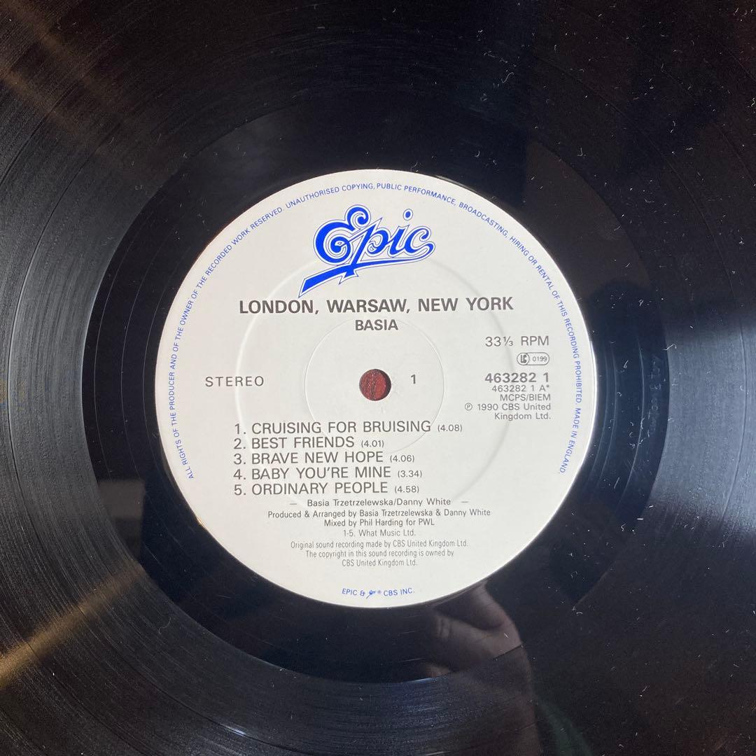 Basia – London Warsaw New York LP