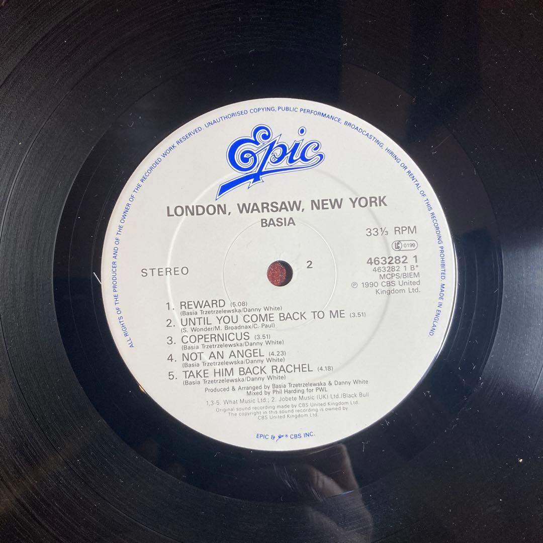 Basia – London Warsaw New York LP