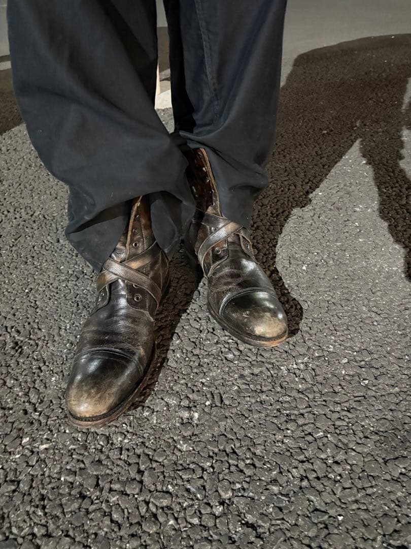 alfredoBANNISTER ベルトブーツ