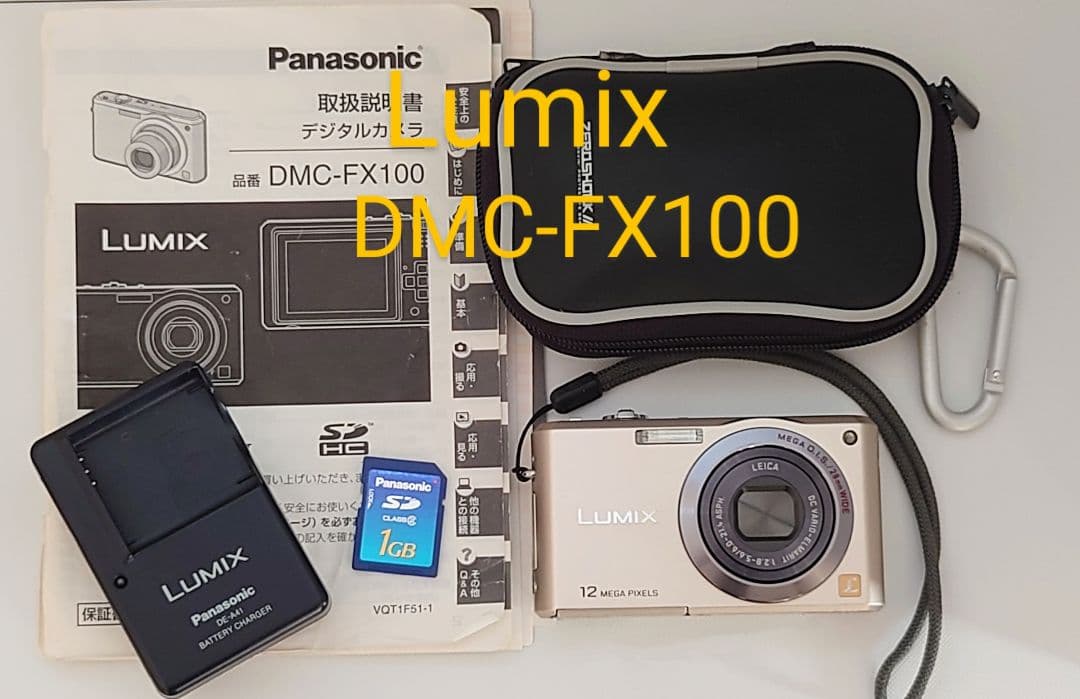 Panasonic LUMIX DMC-FX100 デジタルカメラ【動作確認済】