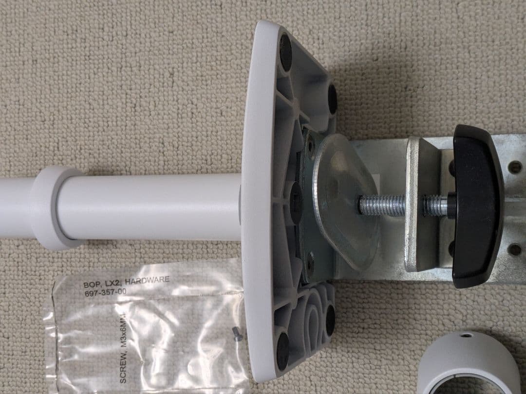 ERGOTRON エルゴトロン LX モニターアーム　白　ホワイト