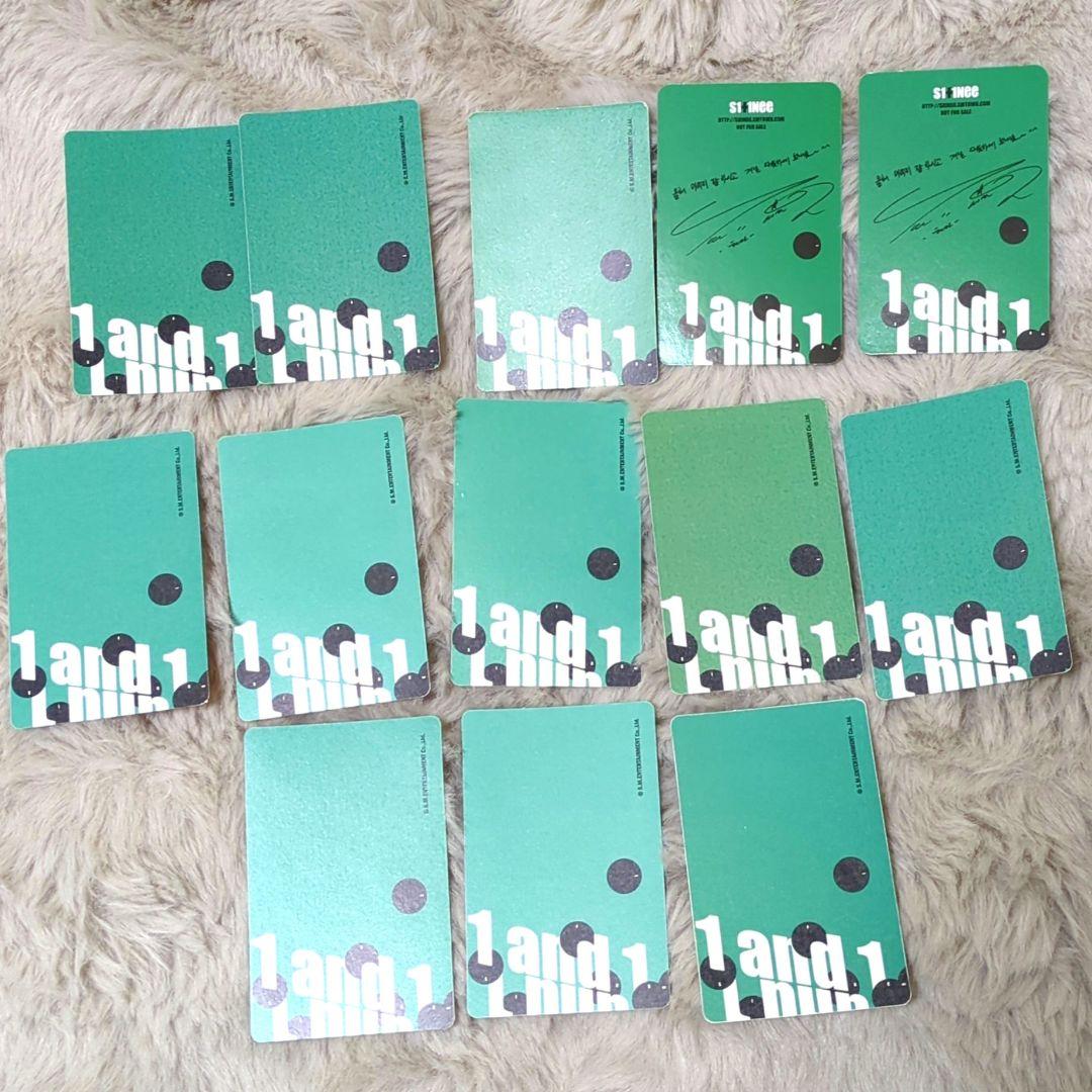 公式 SHINee 1and1トレカ