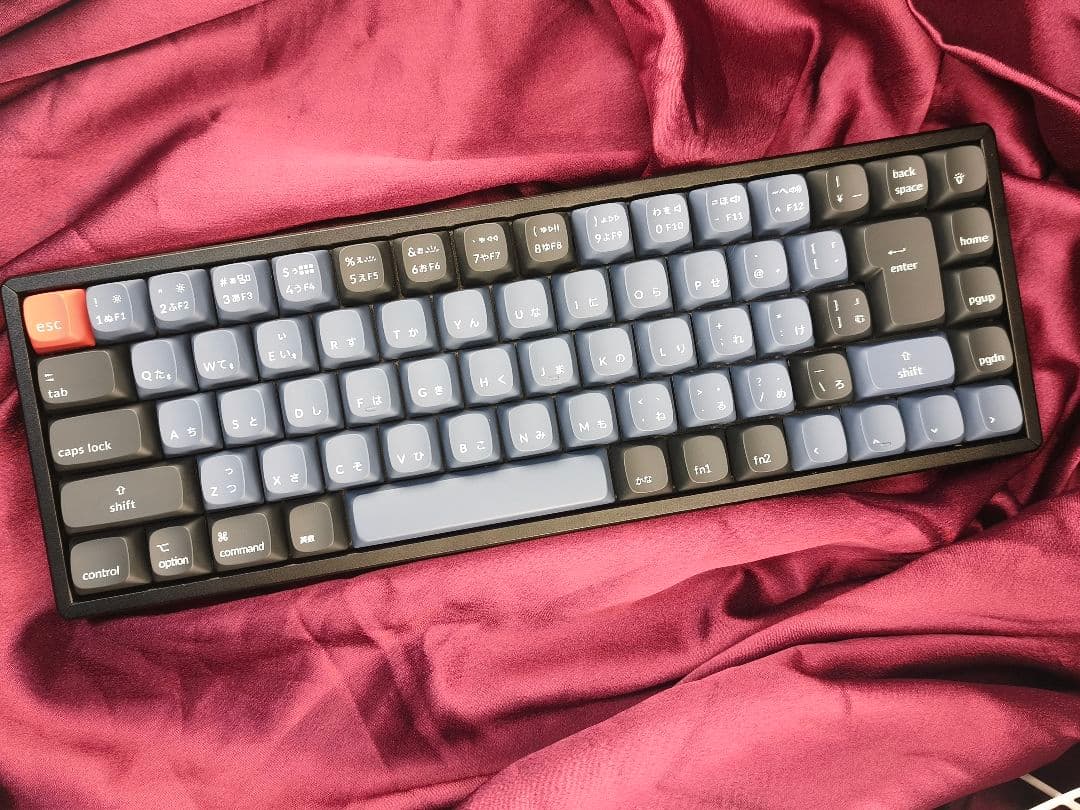 Keychron k6 pro jis 日本語配列 茶軸