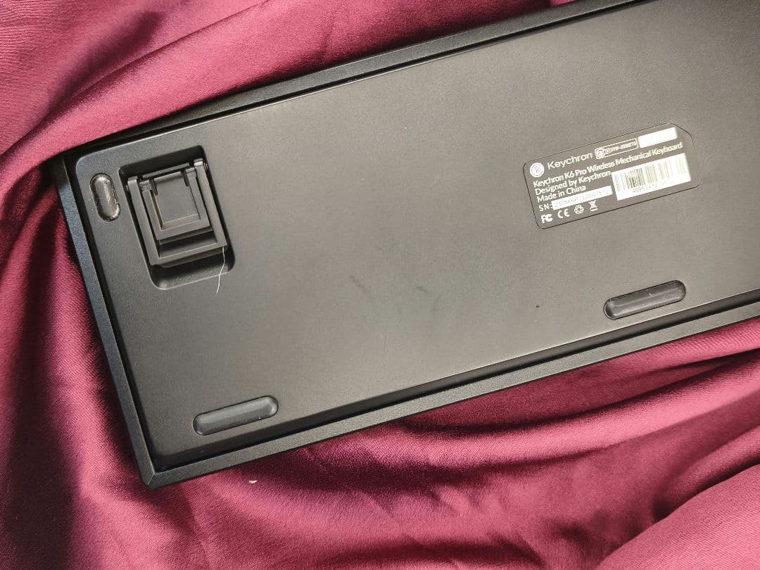 Keychron k6 pro jis 日本語配列 茶軸