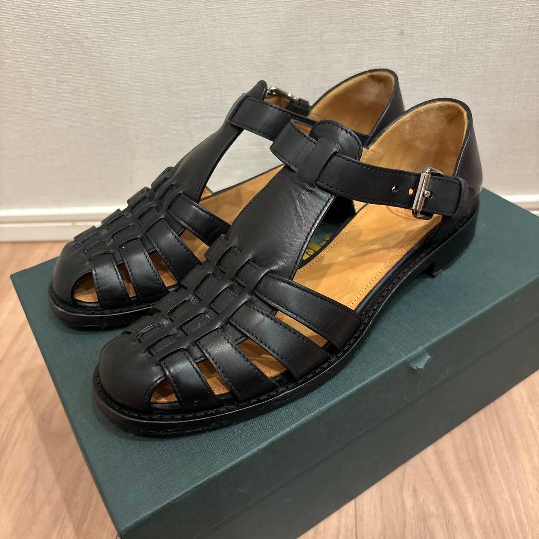 ぽのChurch's プレステージカーフレザーグルカサンダル 23cm