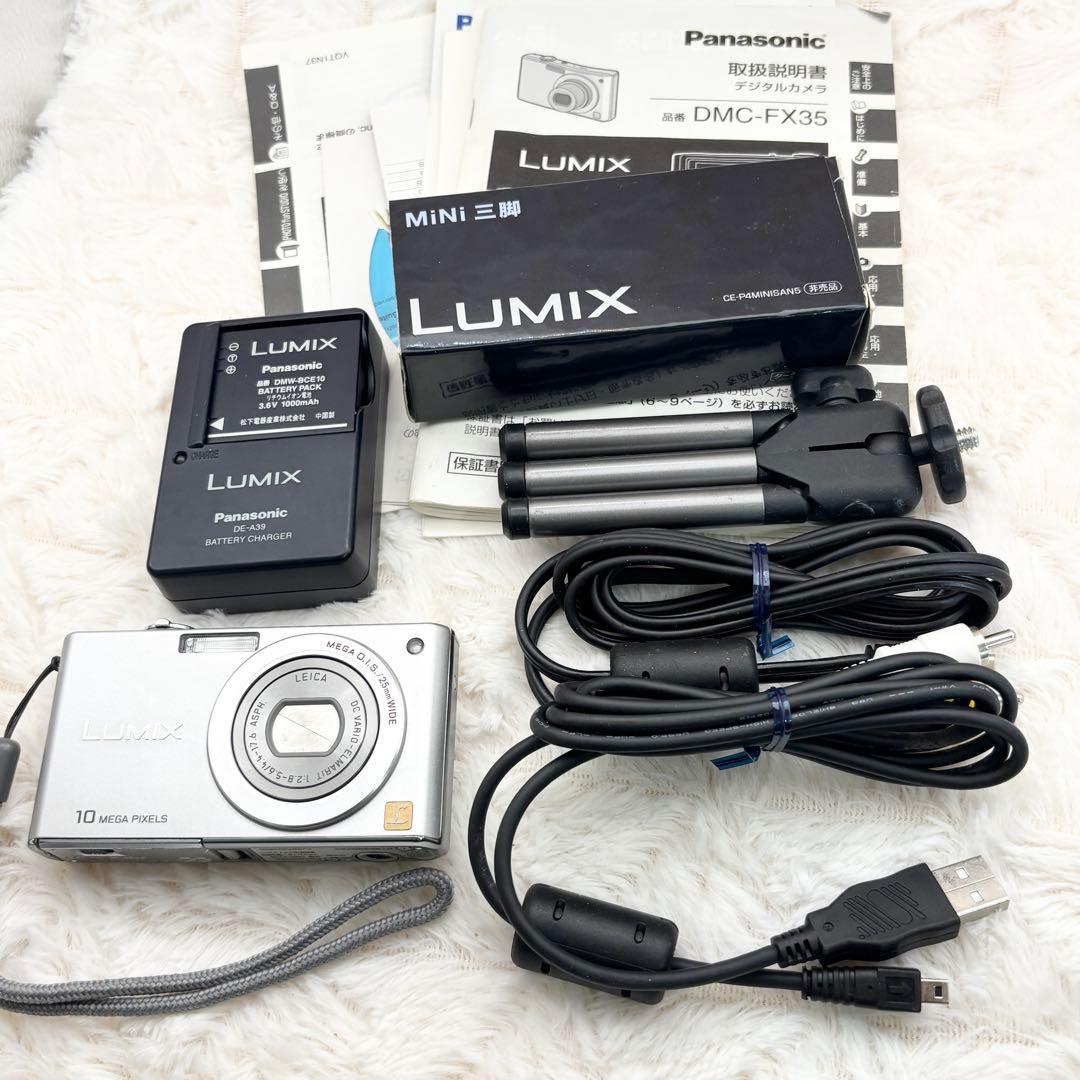 付属品多数！ Panasonic LUMIX DMC-FX35 シルバー