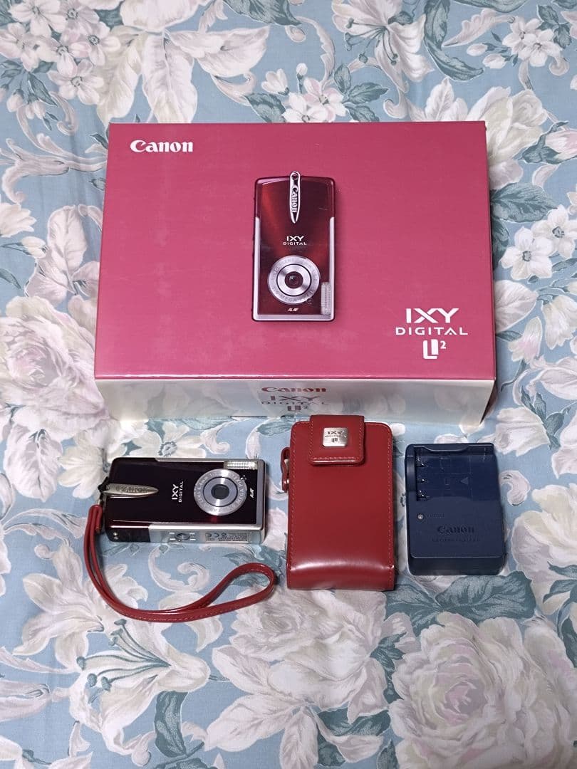Canon IXY DIGITAL L2（ワインレッド）