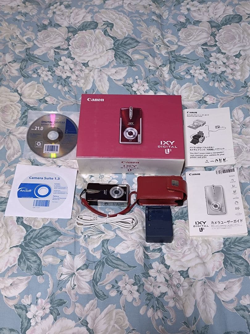 Canon IXY DIGITAL L2（ワインレッド）