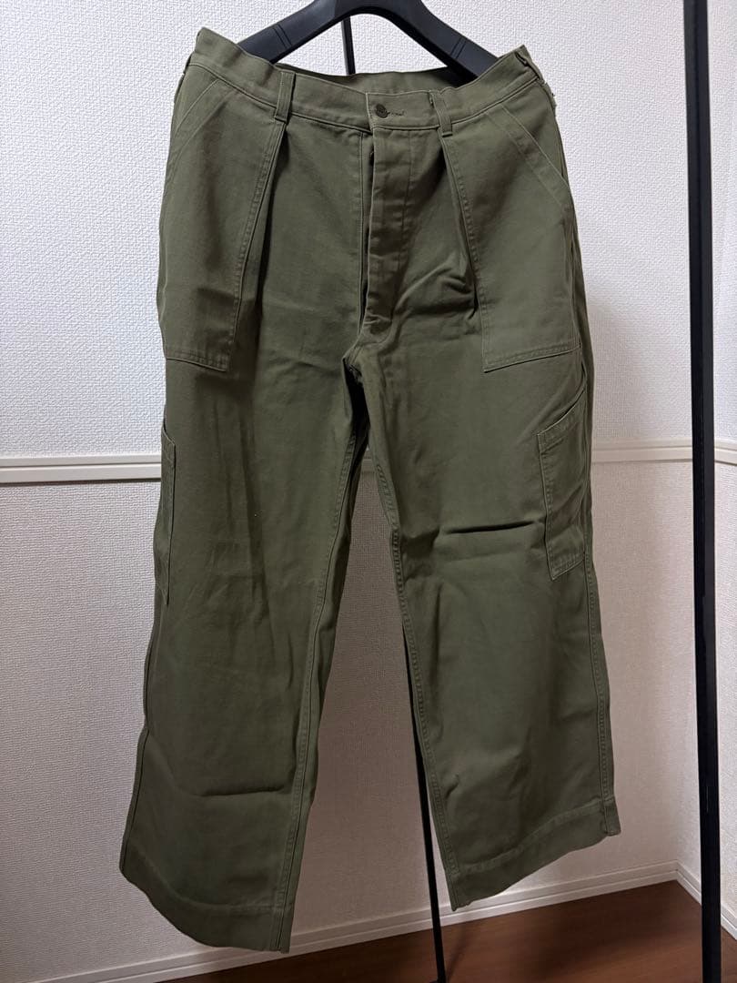 アプレッセUSAF Hemmed Bottoms Pants 1 olive