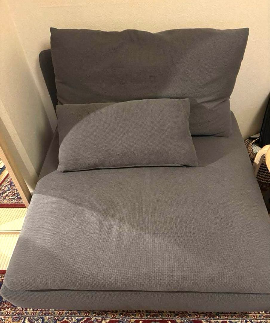 IKEA SÖDERHAMN 1人掛け　フリードトゥナダークグレー